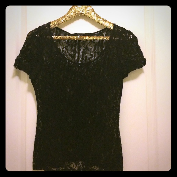 Black Lace shirt