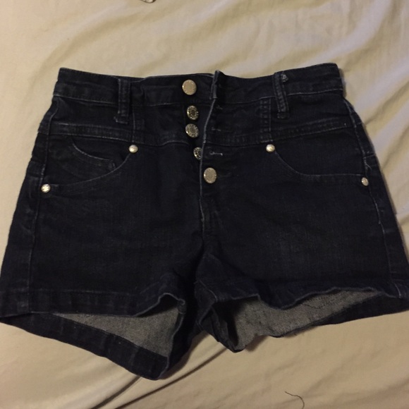 High waisted shorts