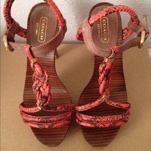 COACH T-Strap Heels