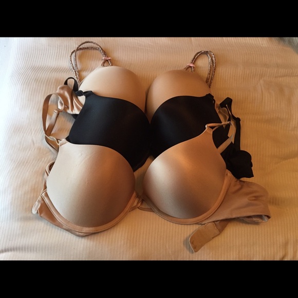 Three Victoria's Secret bombshell (add 2 szes) bra