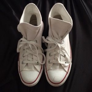 White High Top Converse
