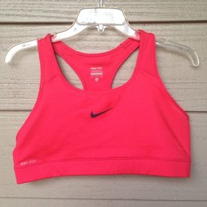 Pink/ coral nike sports bra bundled