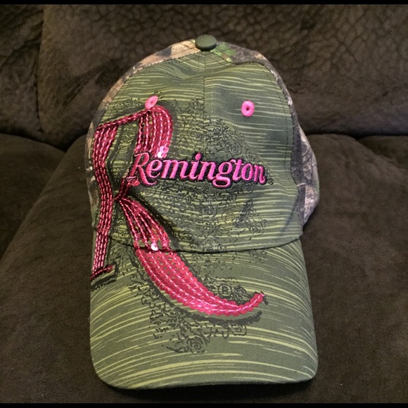 Remington camo and sequins baseball cap