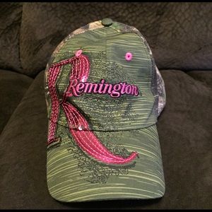 Remington camo and sequins baseball cap