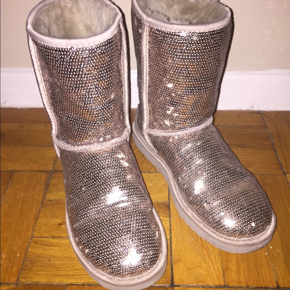 Authentic Sparkle Ugg Boots - Picture 1 of 4