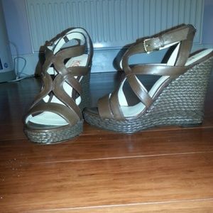 Michael Kors wedge shoes