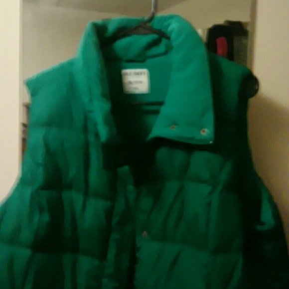 Old Navy Green Vest - Picture 2 of 3