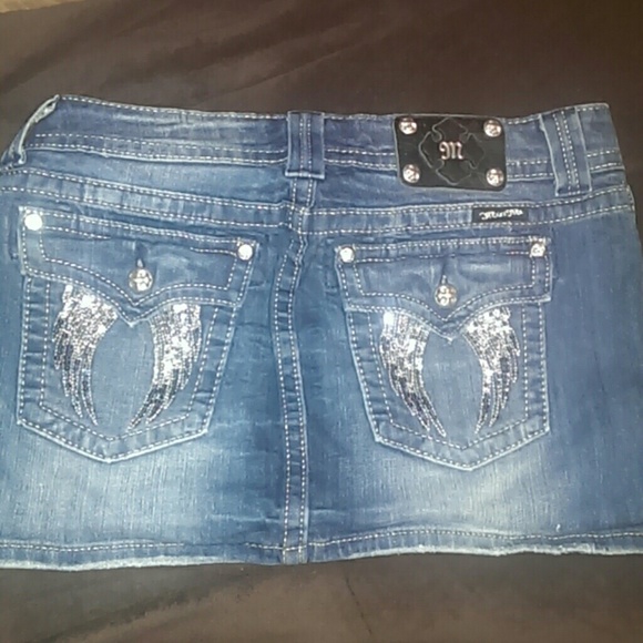 Miss me denim skirt.