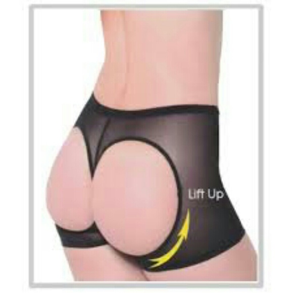 Booty Lifter panties, black and beige size large