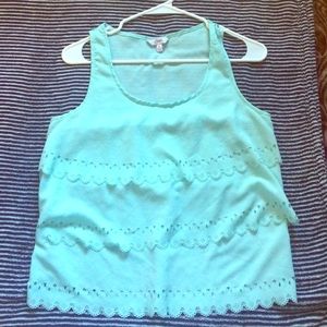 Tiffany blue tank top!
