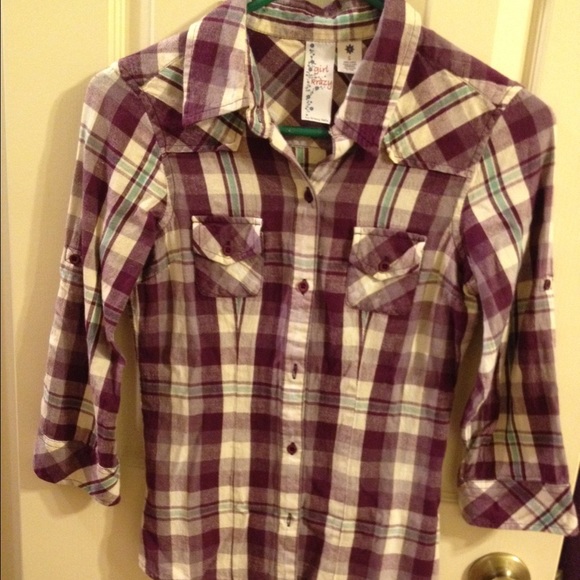 Plaid shirt!