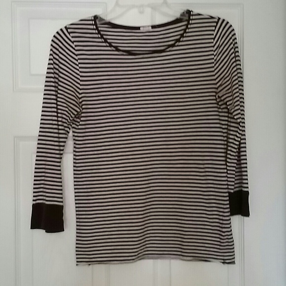 J. Crew 3/4 sleeve shirt.