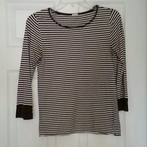 J. Crew 3/4 sleeve shirt.