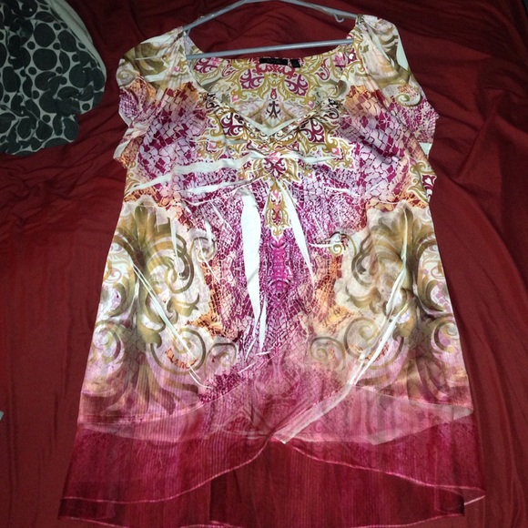 Brand New Flutter Sleeve Top