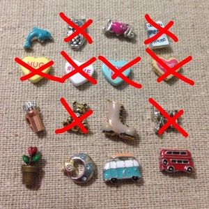 Origami owl charms!!!