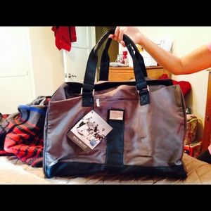 Azzaro chrome duffle bag