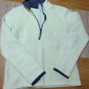 Light yellow fleece