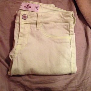 Neon green pants
