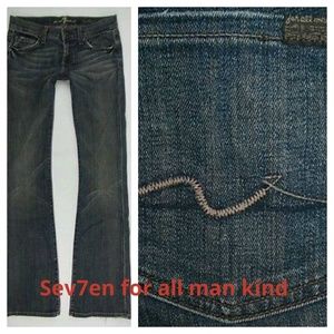 7 for all man kind jeans. Size 28/7