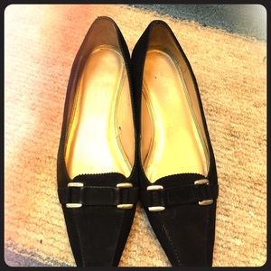 Talbots suede flat shoes