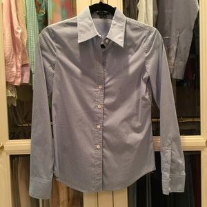Theory Stripe Button Down, Tp/Xs Petite