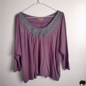 Jaloux Purple Blouse