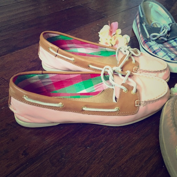 Sperry Top-sider Pink Boat Shoes ⚓⛵