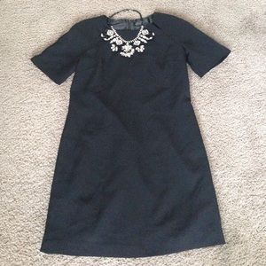 Bordeaux Black Dress