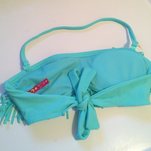 👙Aqua Bikini Top Size S - Picture 3 of 3