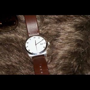Marc by Marc Jacobs leather watch