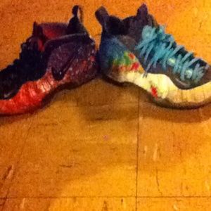 Asteroid foamposites and weather man foamposites