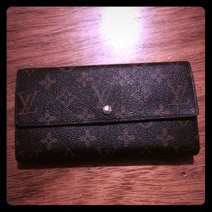 SOLD! Vintage Louis Vuitton Long Monogram Wallet