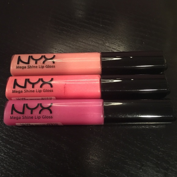 NYX Accessories - NYX Mega shine lip gloss trio!