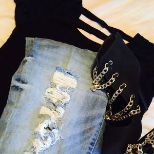 Destroyed jeans SIZE 5