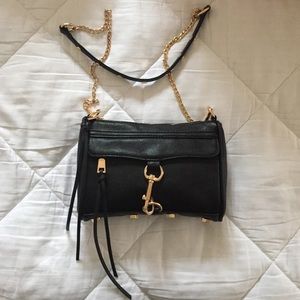 Black Crossbody bag (looks like mini mac bag)