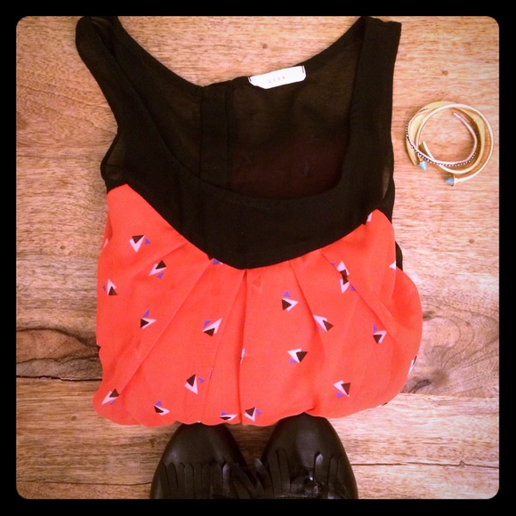 Fun orange dress from Modcloth.