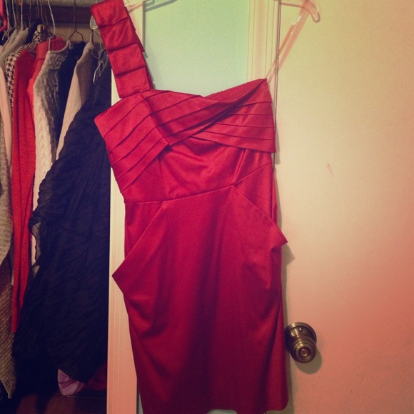 Charlotte Russe size 2 red dress.