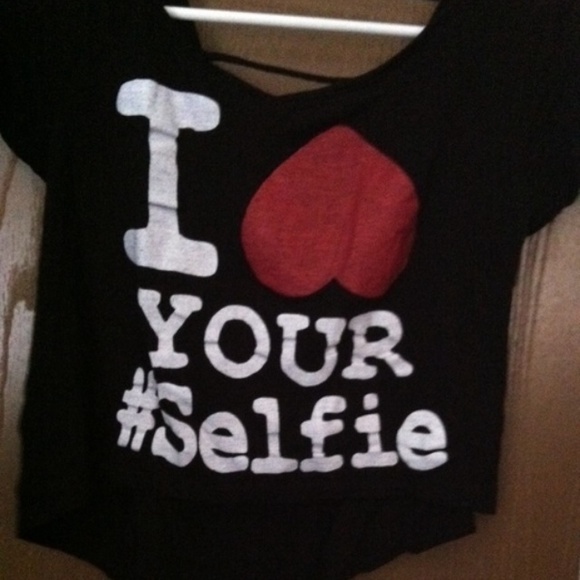 I heart your selfie SHIRT