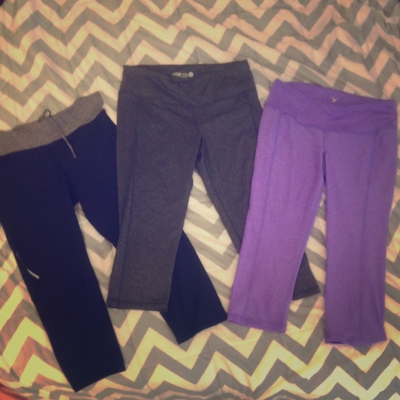 Fitted workout pants bundle!