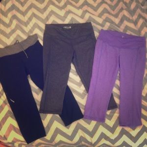 Fitted workout pants bundle!