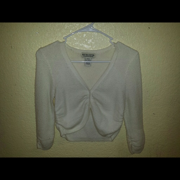 Shrug 1/2 sweater off white