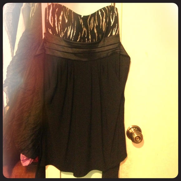 DEB size M black dress