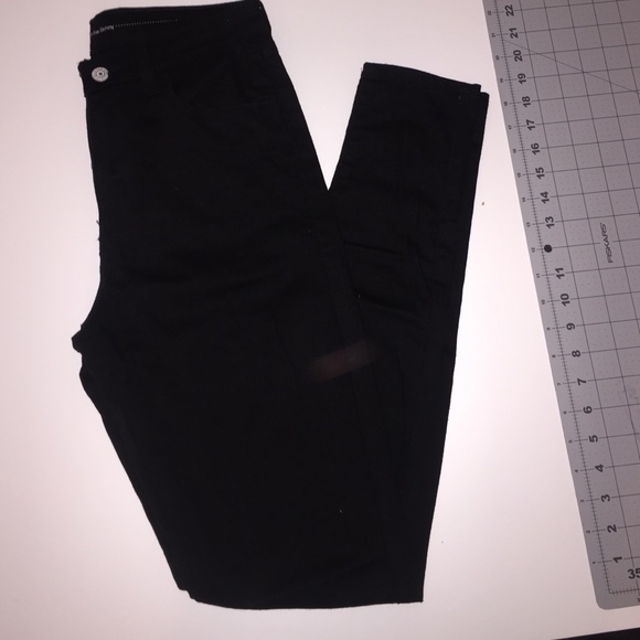 Black Super high waist jeans