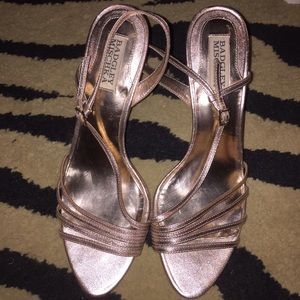 Badgley Mischka heels w/ open toe
