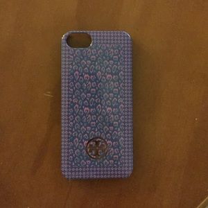 💯 authentic Tory Burch I phone 5 case