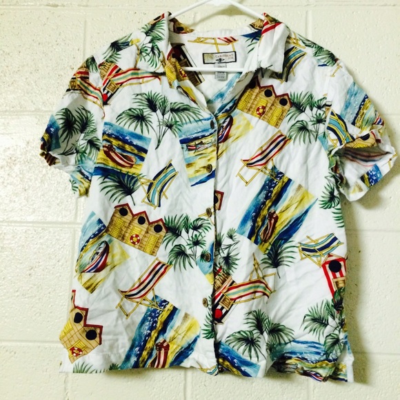 Oversized hawaiian shirt ✨