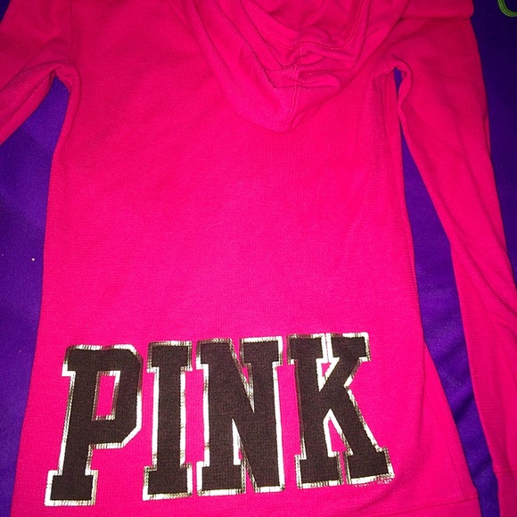 🎀Pink Thermal Hoodie Shirt🎀