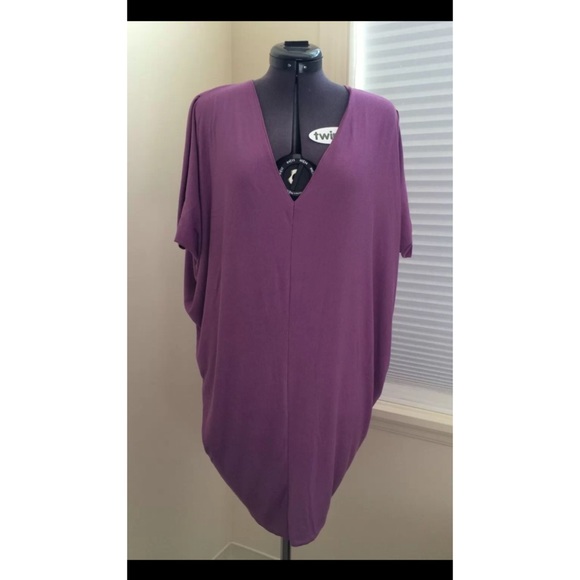 Riller & Fount V-neck Tunic Dress.