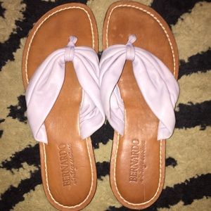 Bernardo vintage couture flip flops