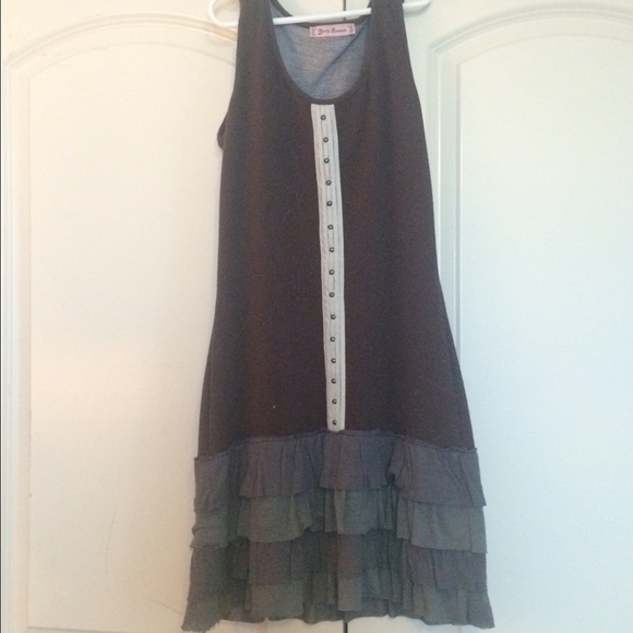 SOLD Ruffle tank dress small